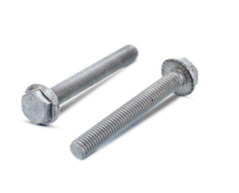 Болт шестигранний M8x40 8.8 з зубчастим фланцем цинк